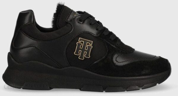 Tommy Hilfiger sneakersy Th Warmlined Runner Sneaker kolor czarny