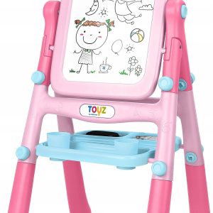 Toyz Tablica Edukacyjna Magnetyczna 31x40 Różowy (TOYZ1000)