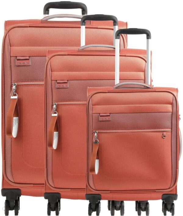 Travelite Miigo Komplet walizek (4 kołach) pomarańczowy