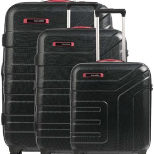 Travelite Vector 2.0 Komplet walizek (4 kołach) czarny