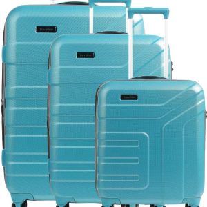 Travelite Vector 2.0 Komplet walizek (4 kołach) turkusowy