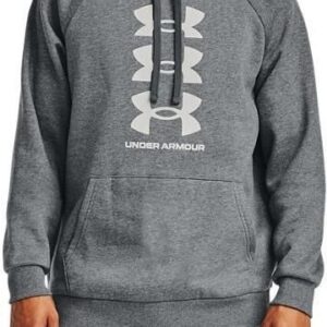 Under Armour Bluza Z Kapturem Ua Rival Flc Multilogo Hd Szary