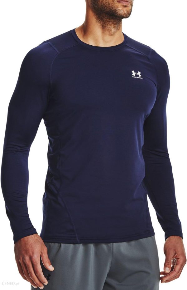 Under Armour Koszula Z Długi Rękawe Arour Ua Cg Fitted Crew Nvy 1366068410