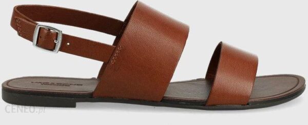 Vagabond sandały skórzane TIA damskie kolor brązowy