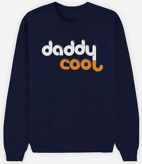 WOOOP Bluza "Daddy cool" w kolorze granatowym