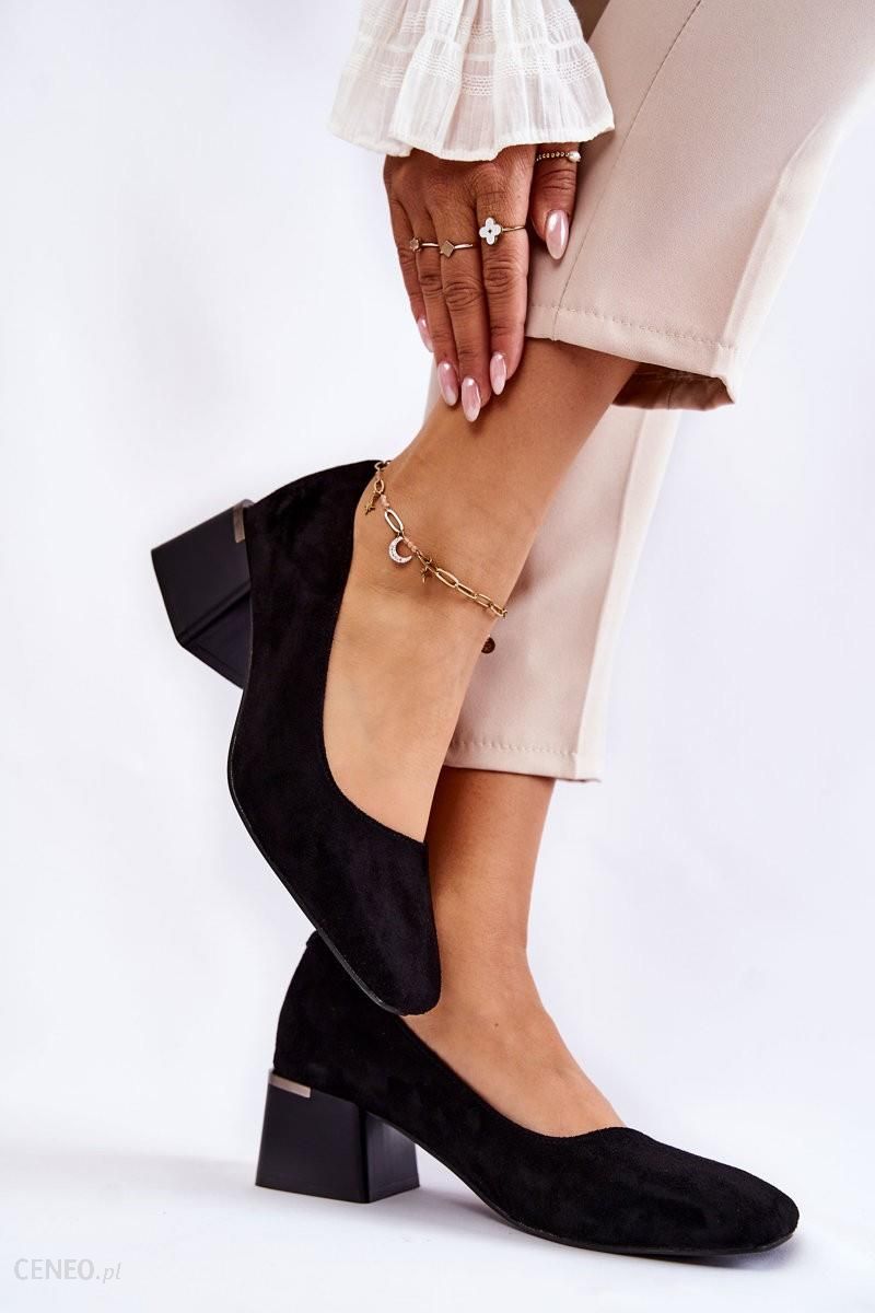 i-zamszowe-czolenka-la-fi-230034b-su-czarne-rozmiar-38 Zamszowe Czółenka La.Fi 230034B-SU Czarne : Rozmiar - 38